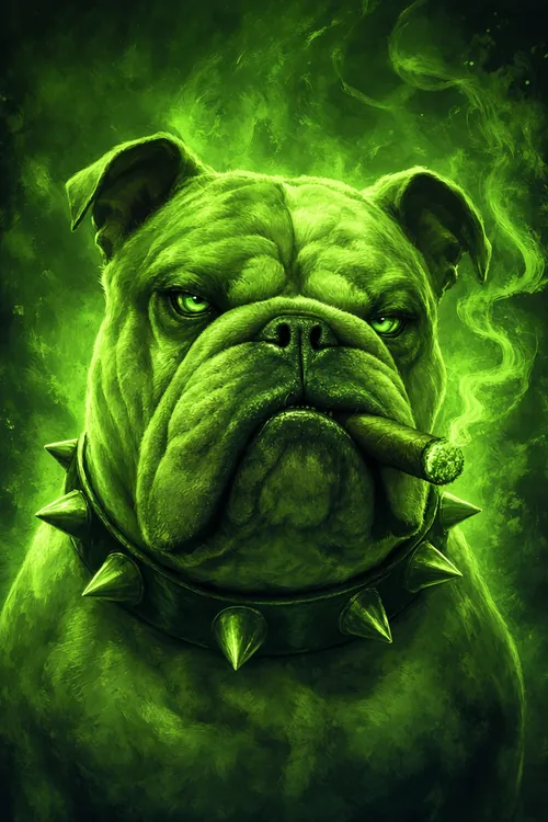 Buldogas su cigaru