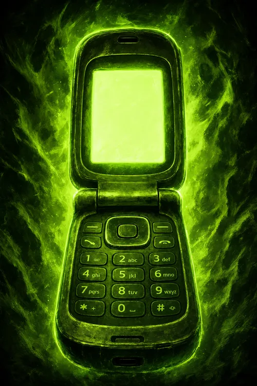 Atverčiamas telefonas