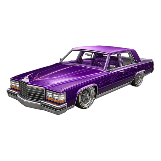 Violetinis lowrideris