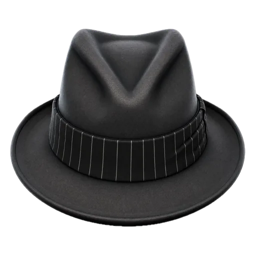 Juoda fedora