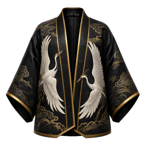 Gervės kimono
