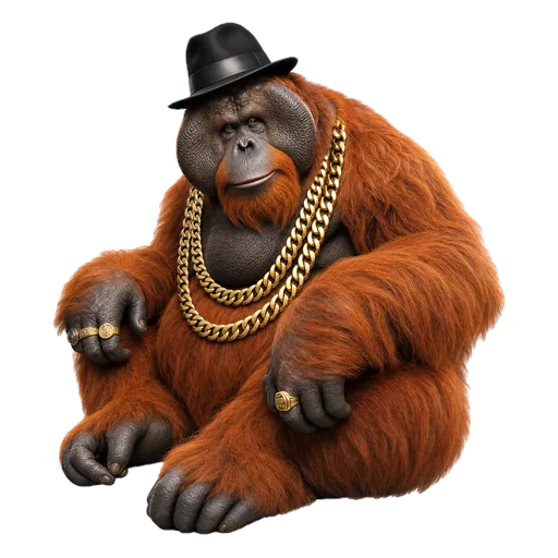 Orangutanas bosas